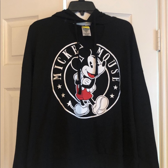 DISNEY MICKEY MOUSE DRAWSTRING HOODIE - Picture 1 of 4